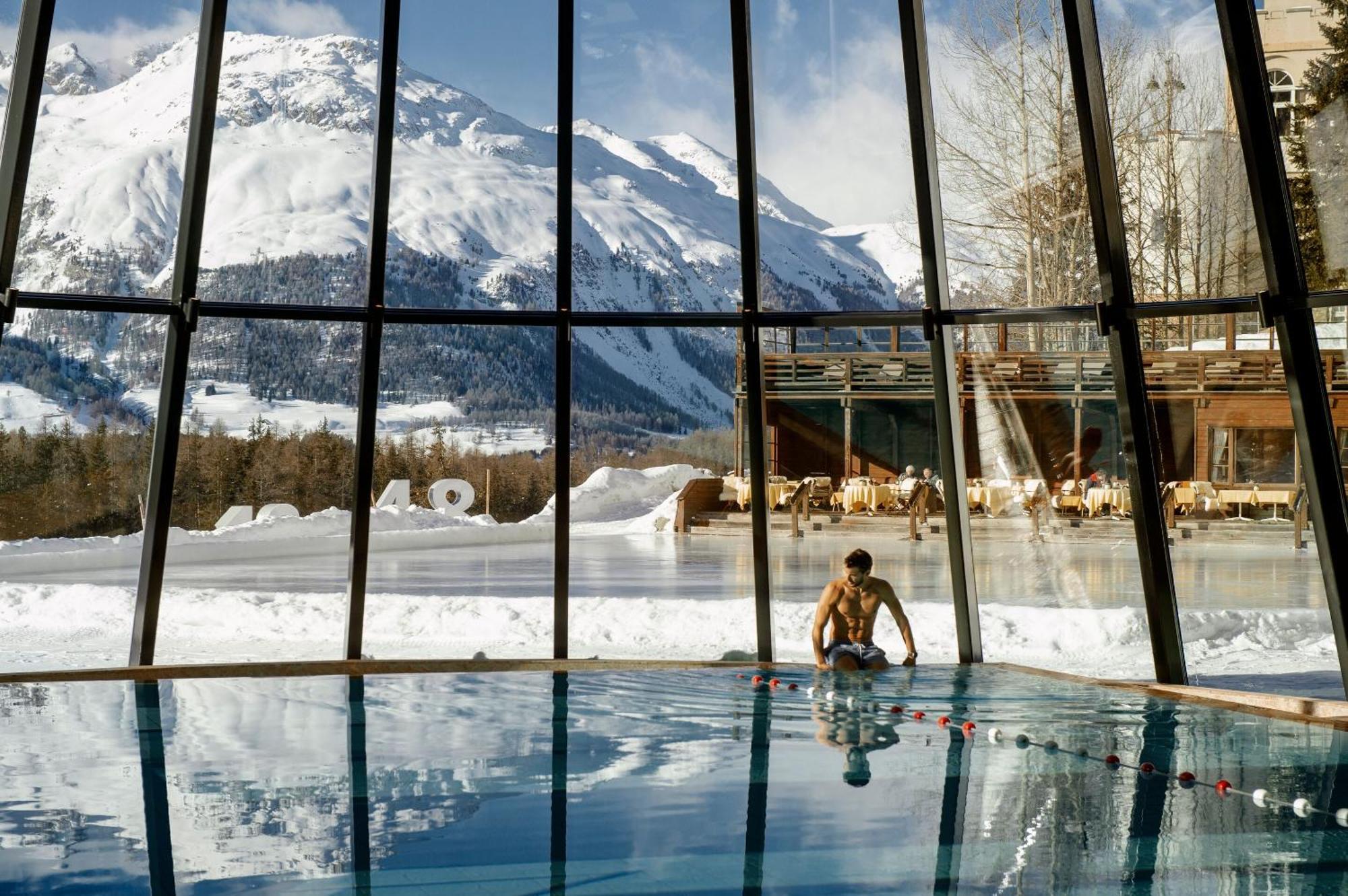 Grand Hotel Kronenhof Pontresina Exteriér fotografie