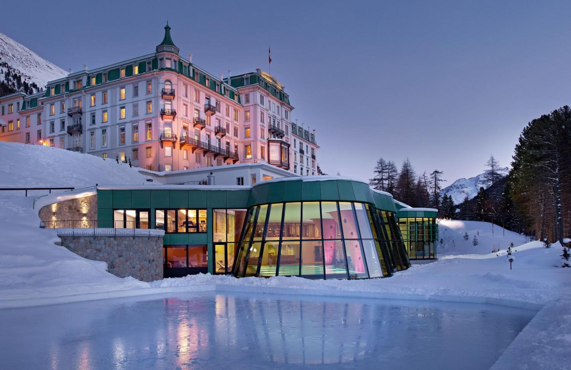 Grand Hotel Kronenhof Pontresina Exteriér fotografie