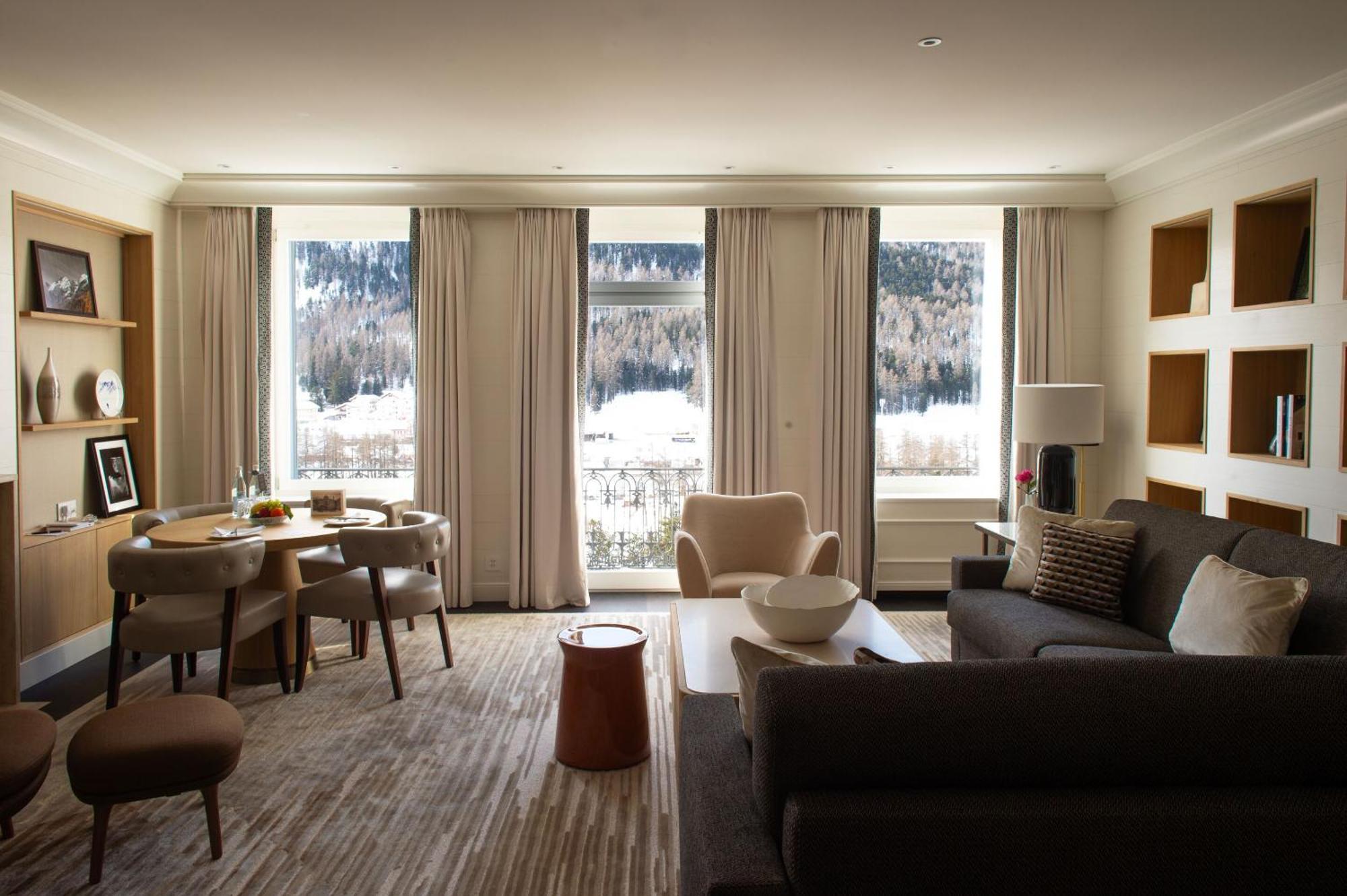 Grand Hotel Kronenhof Pontresina Exteriér fotografie