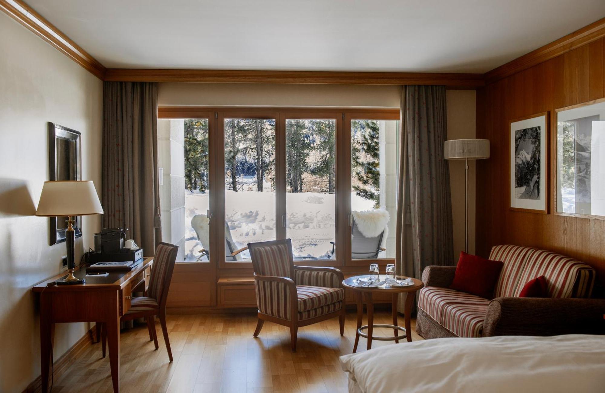 Grand Hotel Kronenhof Pontresina Exteriér fotografie