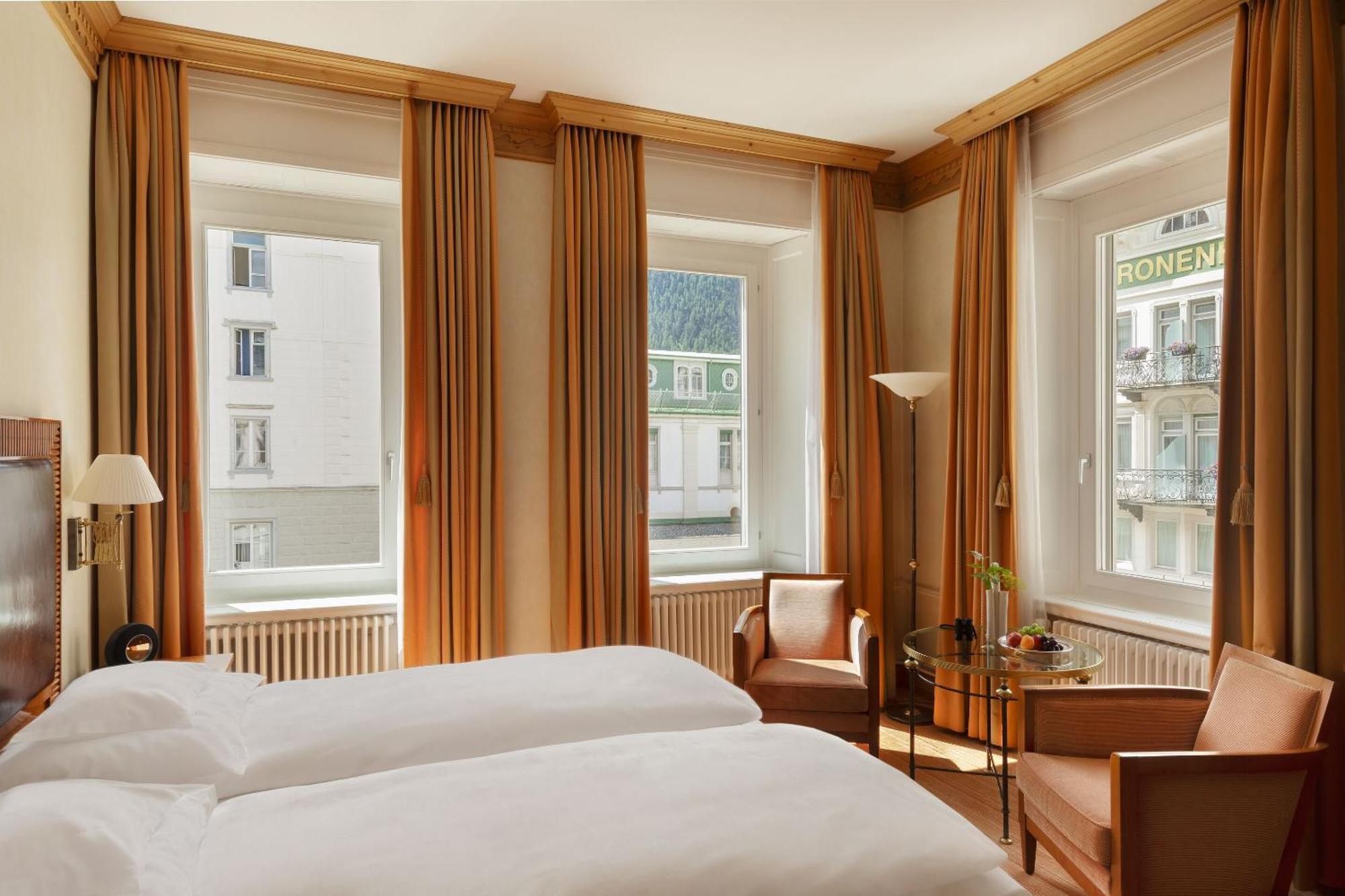 Grand Hotel Kronenhof Pontresina Exteriér fotografie