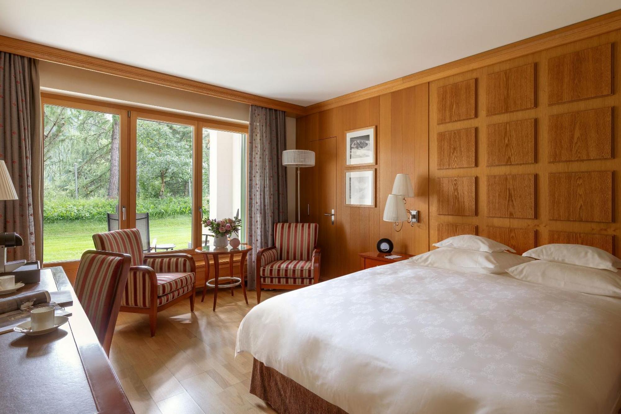 Grand Hotel Kronenhof Pontresina Exteriér fotografie