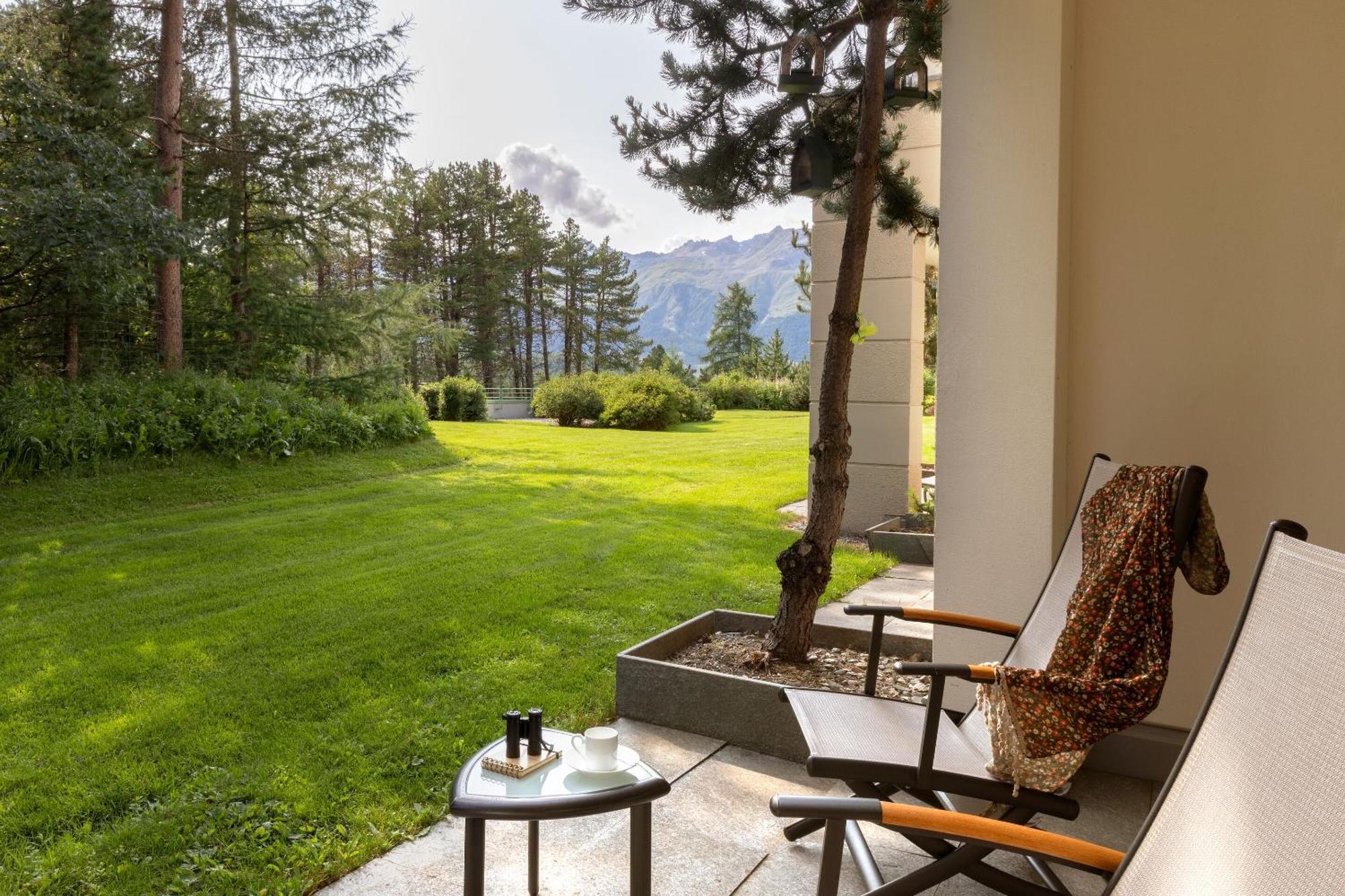 Grand Hotel Kronenhof Pontresina Exteriér fotografie