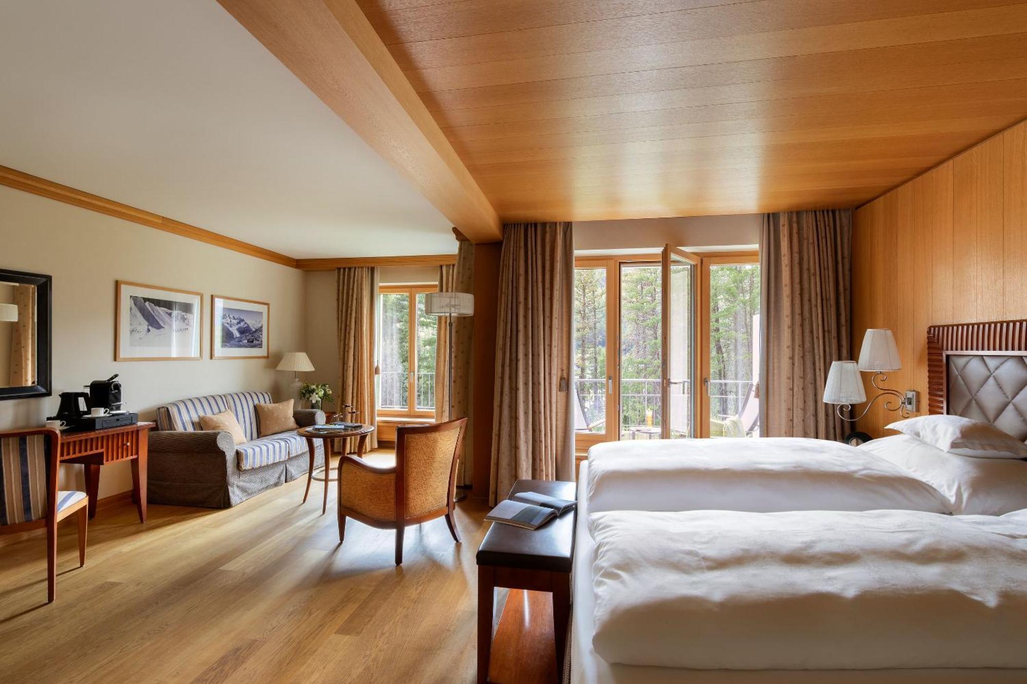 Grand Hotel Kronenhof Pontresina Exteriér fotografie