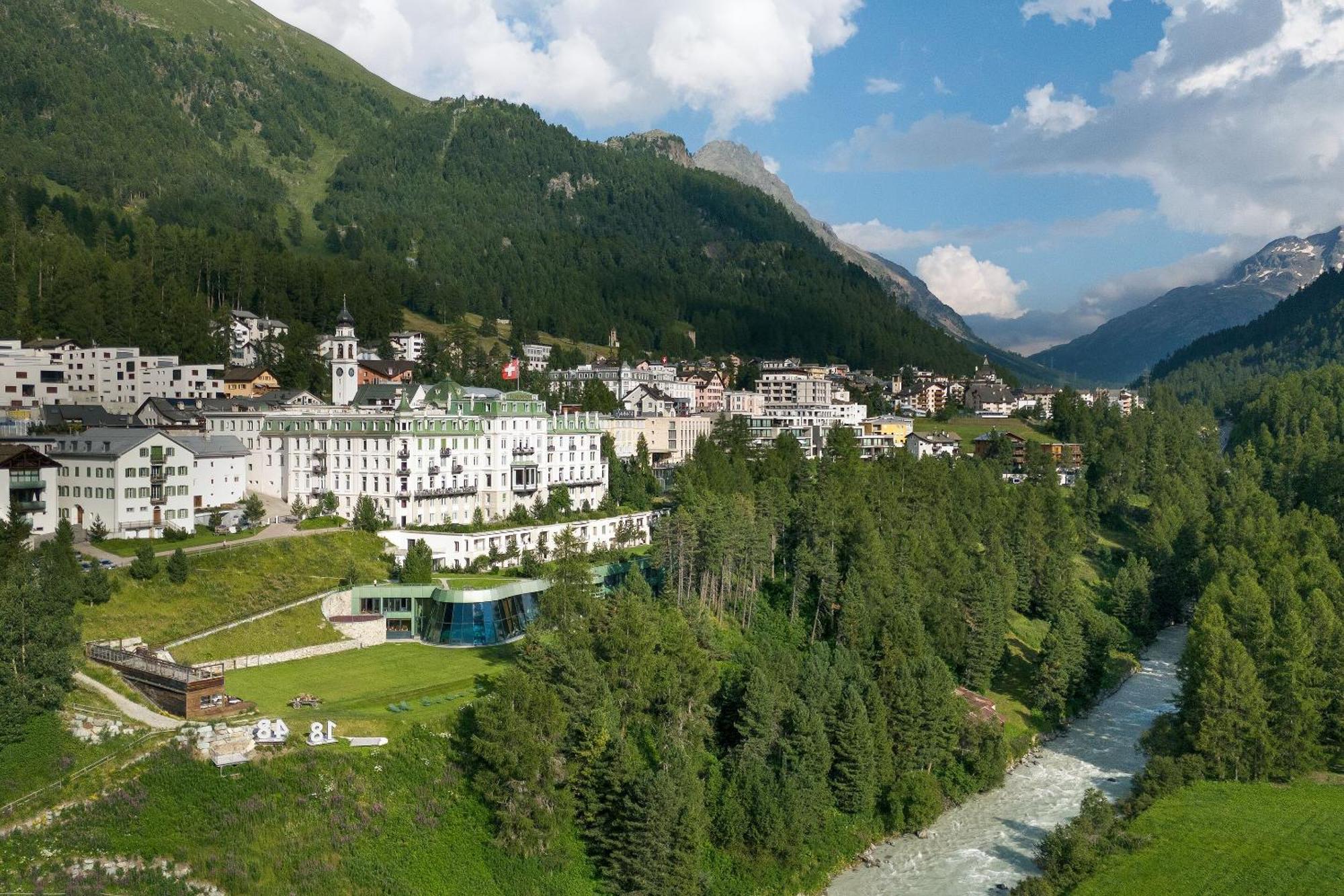 Grand Hotel Kronenhof Pontresina Exteriér fotografie